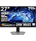 Amazon.co.jp: TCL 量子ドットMini LED モニター 25インチ 25G64 FHD
